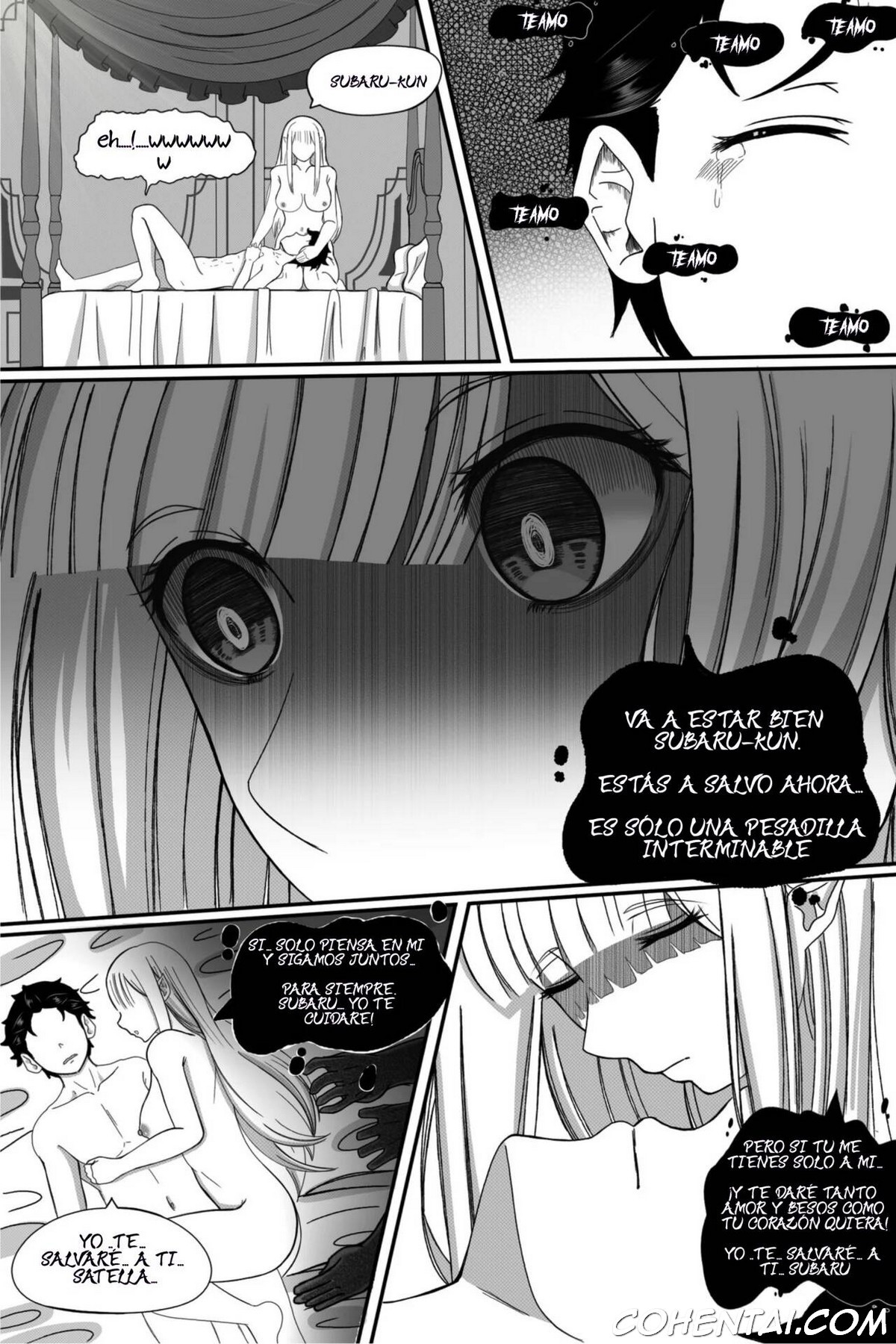 Rezero: Return by Bodyswap (Re:Zero kara Hajimeru Isekai Seikatsu) xxx comics manga porno doujin hentai español sexo 