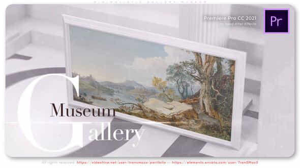 Minimalistic Gallery Museum - VideoHive 49002144