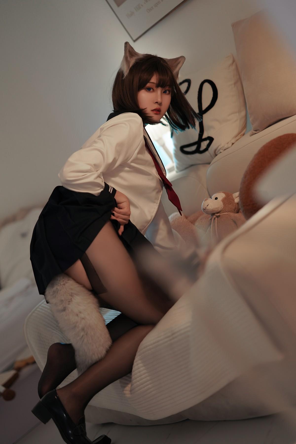 Cosplay Natsuko夏夏子 大尾巴猫(6)