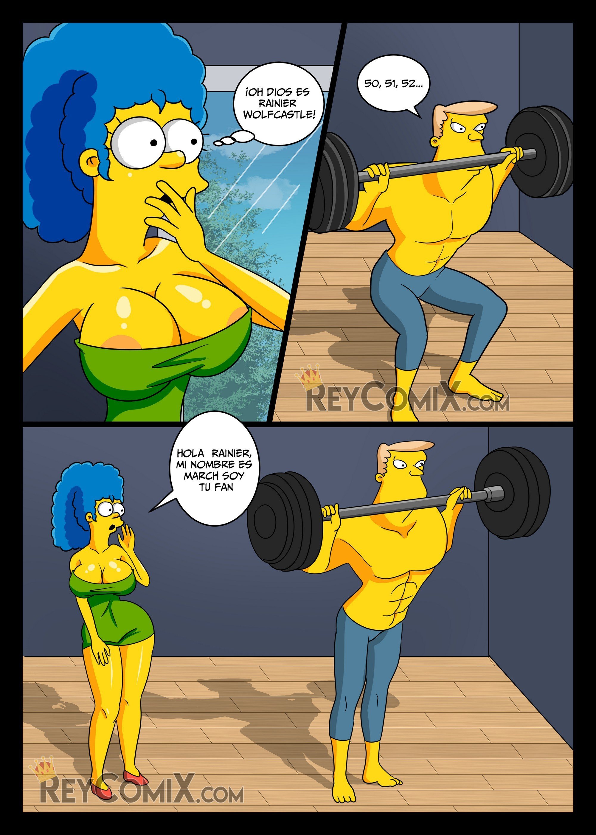 Los Simpsons XXX – GYM - 4