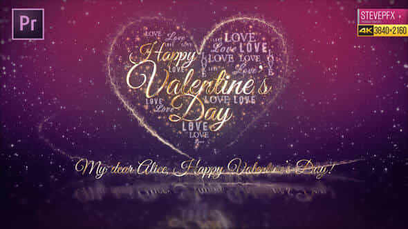 Valentines Day Wishes - VideoHive 35999468