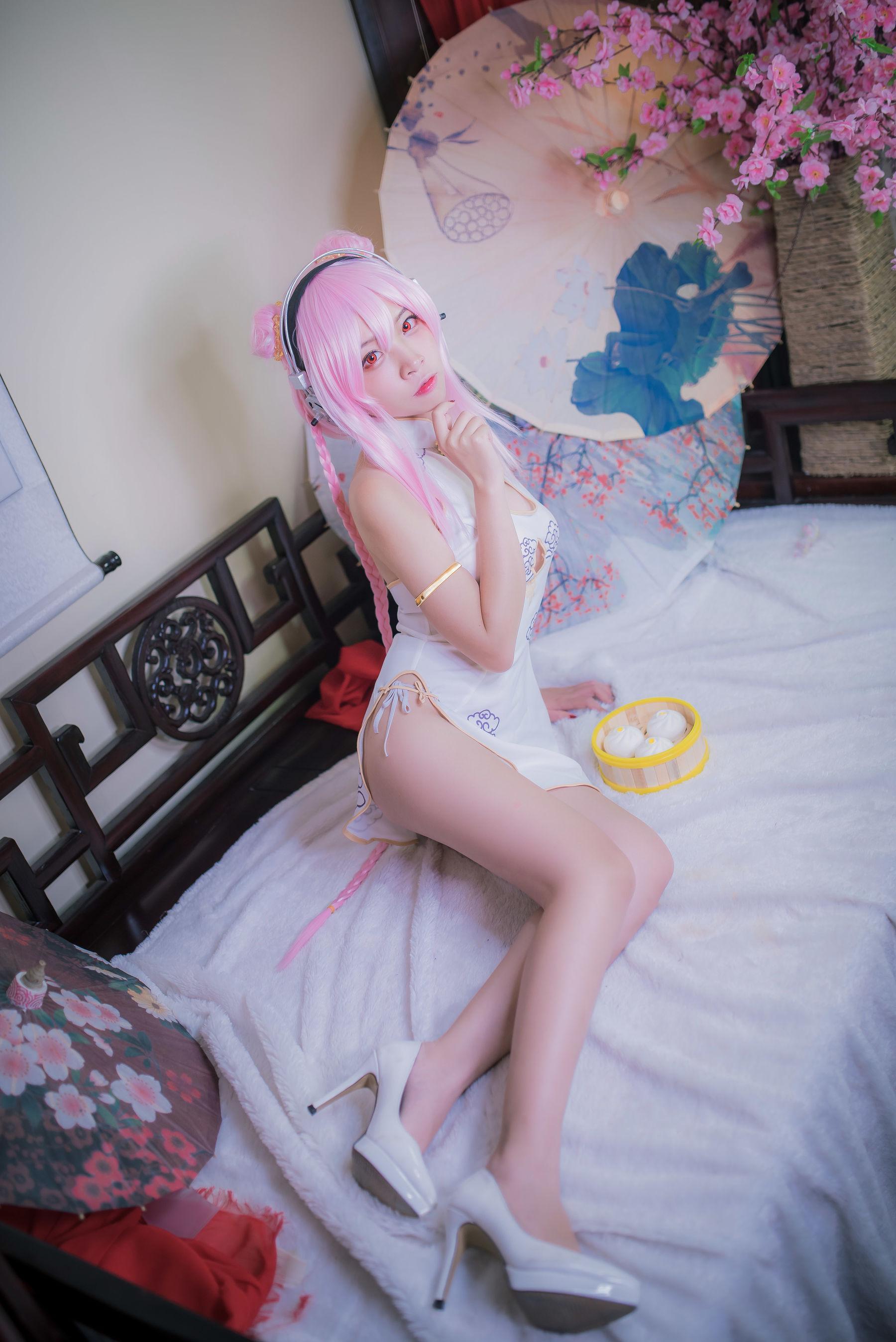 [Cosplay] 人气Coser二佐Nisa – 索尼子旗袍 写真集(5)