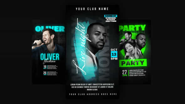 Party Instagram Storiesreels - VideoHive 57555959