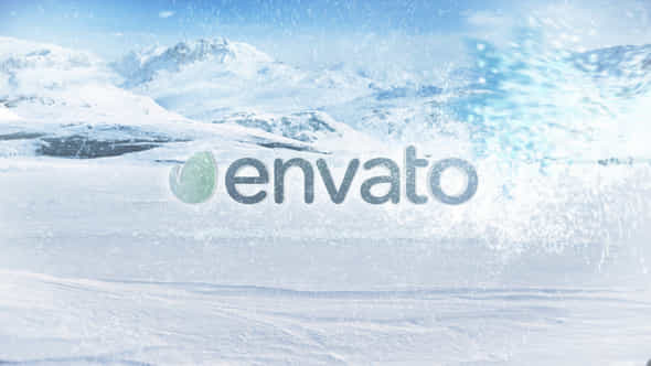 Winter Snow Frost Blizzard Holiday Logo 2 - VideoHive 48533263