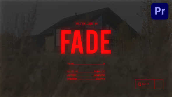 Fade Transitions For Premiere Pro Vol 01 - VideoHive 50408026