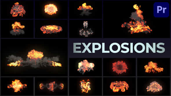 Real Explosions Effects - VideoHive 39722207