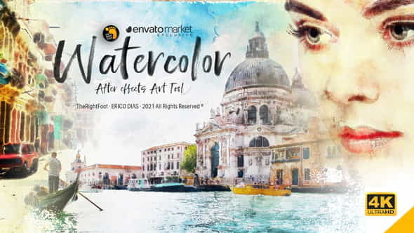 Watercolor AE Art Tool - VideoHive 32010207