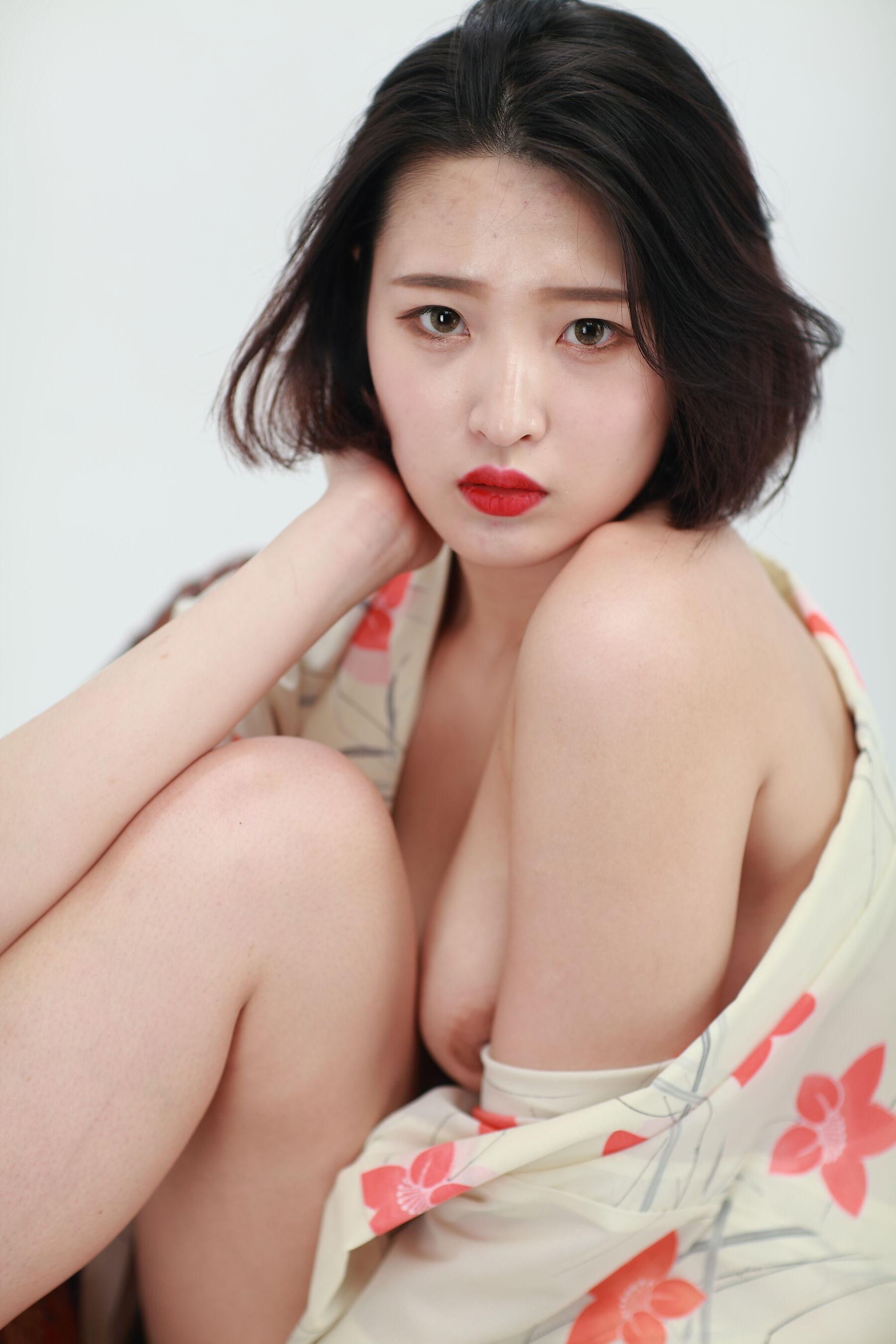 韩模人体 韩模尤娜（유나）人体私拍套图(39)