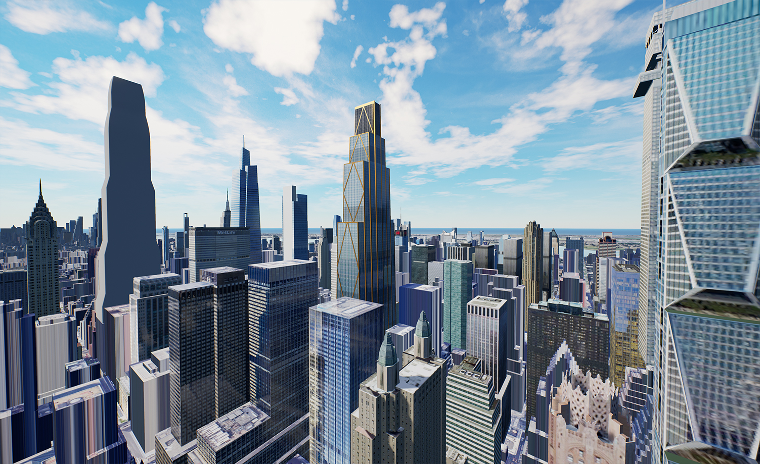 JP Morgan Chase Tower Minecraft Map