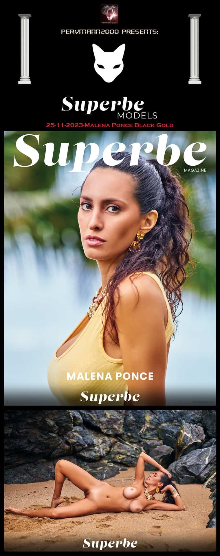 Malena Ponce Black Gold