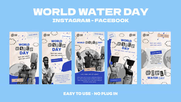 World Water Day Instagram Reel - VideoHive 51210531