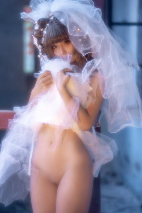 Cosplay 蠢沫沫Chunmomo 婚纱 Wedding Dress