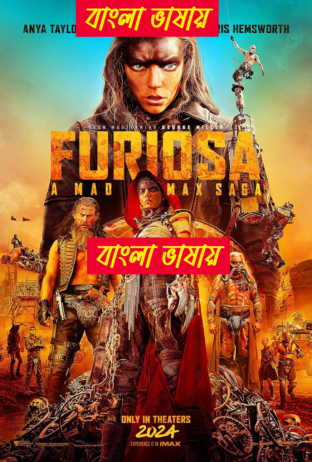 Furiosa A Mad Max Saga 2024 Bengali Dubbed Movie ORG 720p WEB-DL 1Click Download