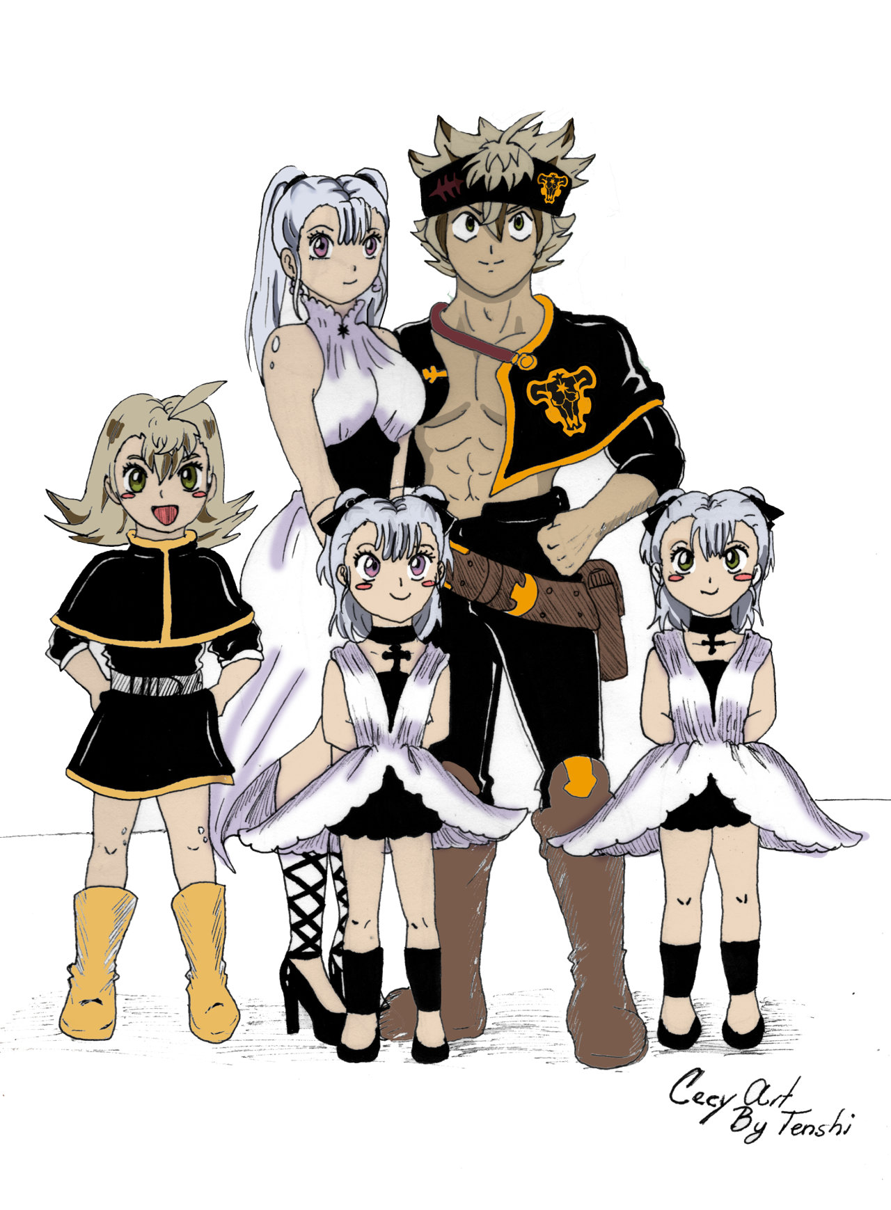 Una Familia (Black Clover) - Cecyartbytenshi - 24