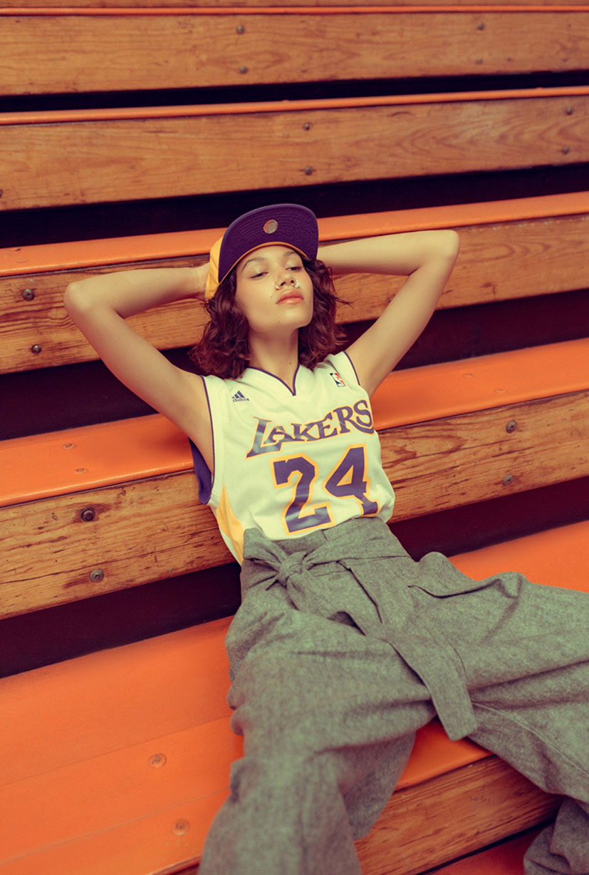 Cindy Gradilla by David Franco / NBA legends симуляция баскетбола НБА в исполнении фотомодели Синди / фото 12