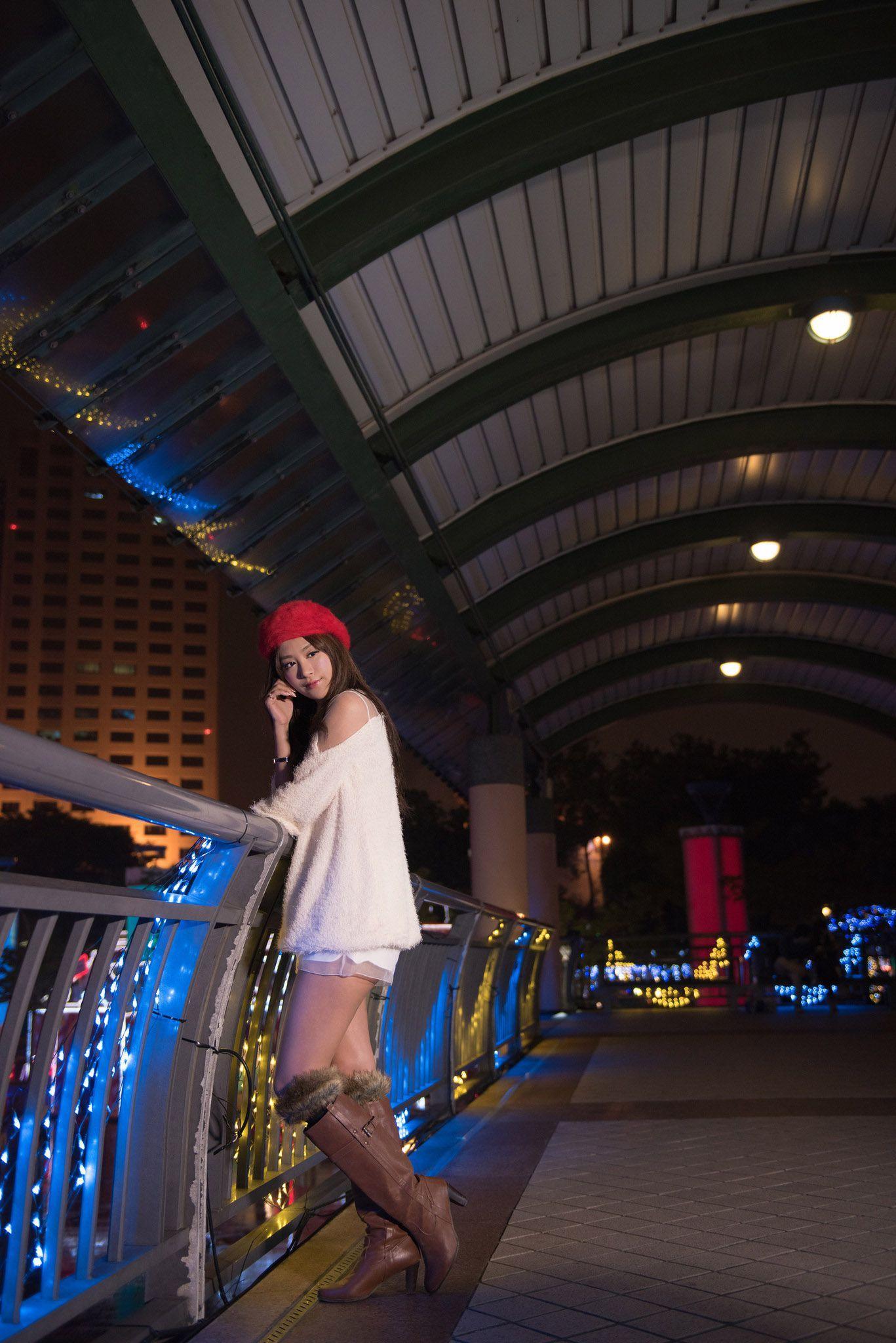 台湾美女夏晴MISO《圣诞外拍》写真集(66)