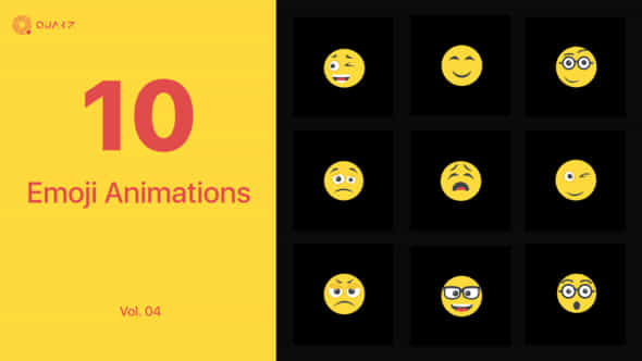 Emoji Animations Vol 04 | VideoHive 45193811