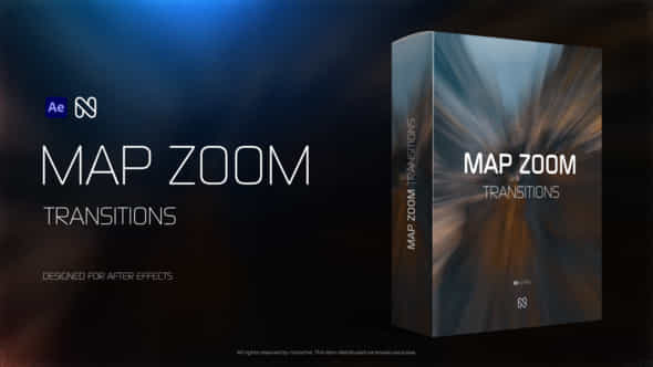 Map Zoom Transitions - VideoHive 51779290