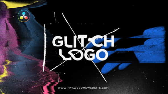 Glitch Distortion Logo Intro - VideoHive 29529825