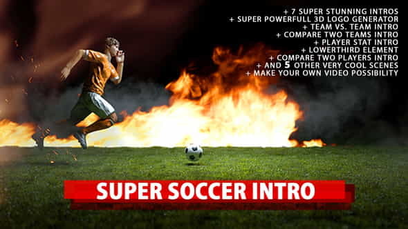 Super Soccer Intro - VideoHive 20457314