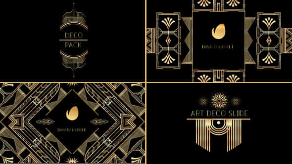 Art Deco Element - VideoHive 20936627