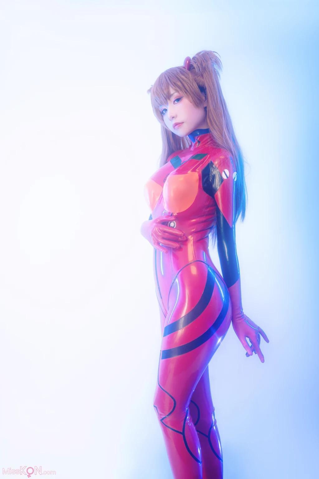 Coser@爆机少女喵小吉 (Nekokoyoshi): 明日香 人类补奸计划 (80 photos )(6)