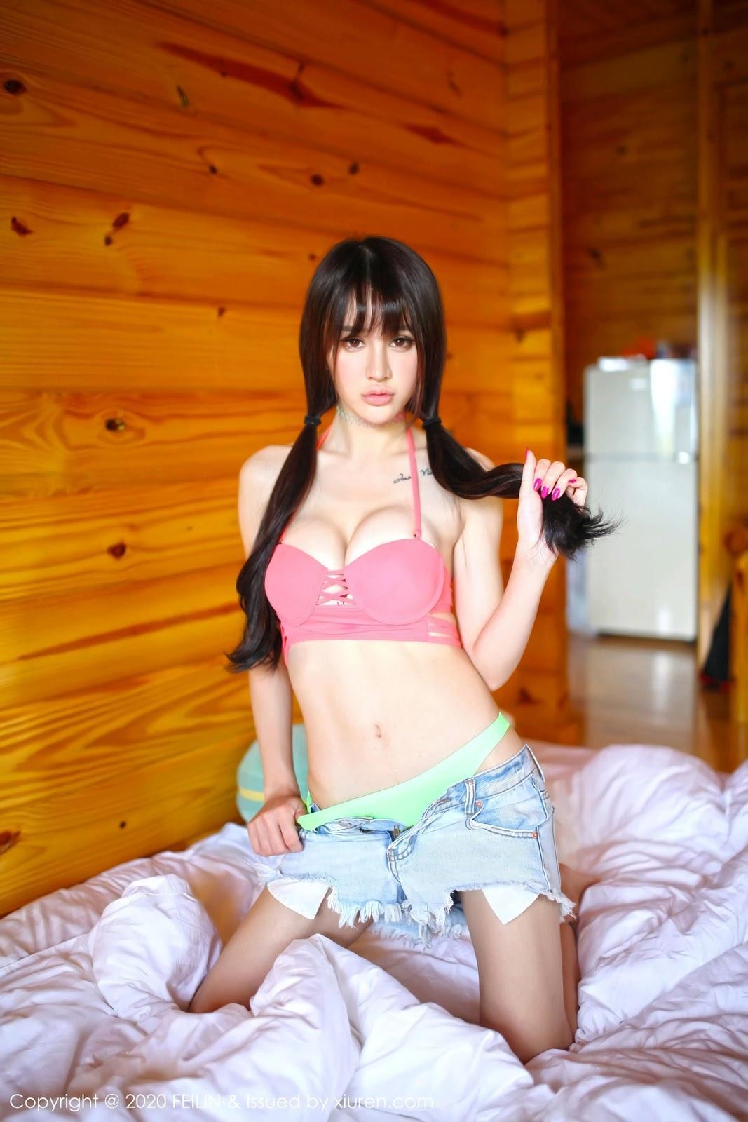 [FEILIN嗲囡囡] 2020.06.30 Vol.233 Cheryl青树(73)