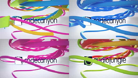 Clean Ribbon Logo Reveal - VideoHive 21179727