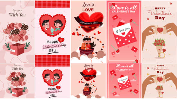 Valentines Day Instagram - VideoHive 42894665