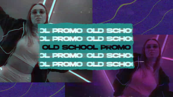 Old School Promo - VideoHive 32974155