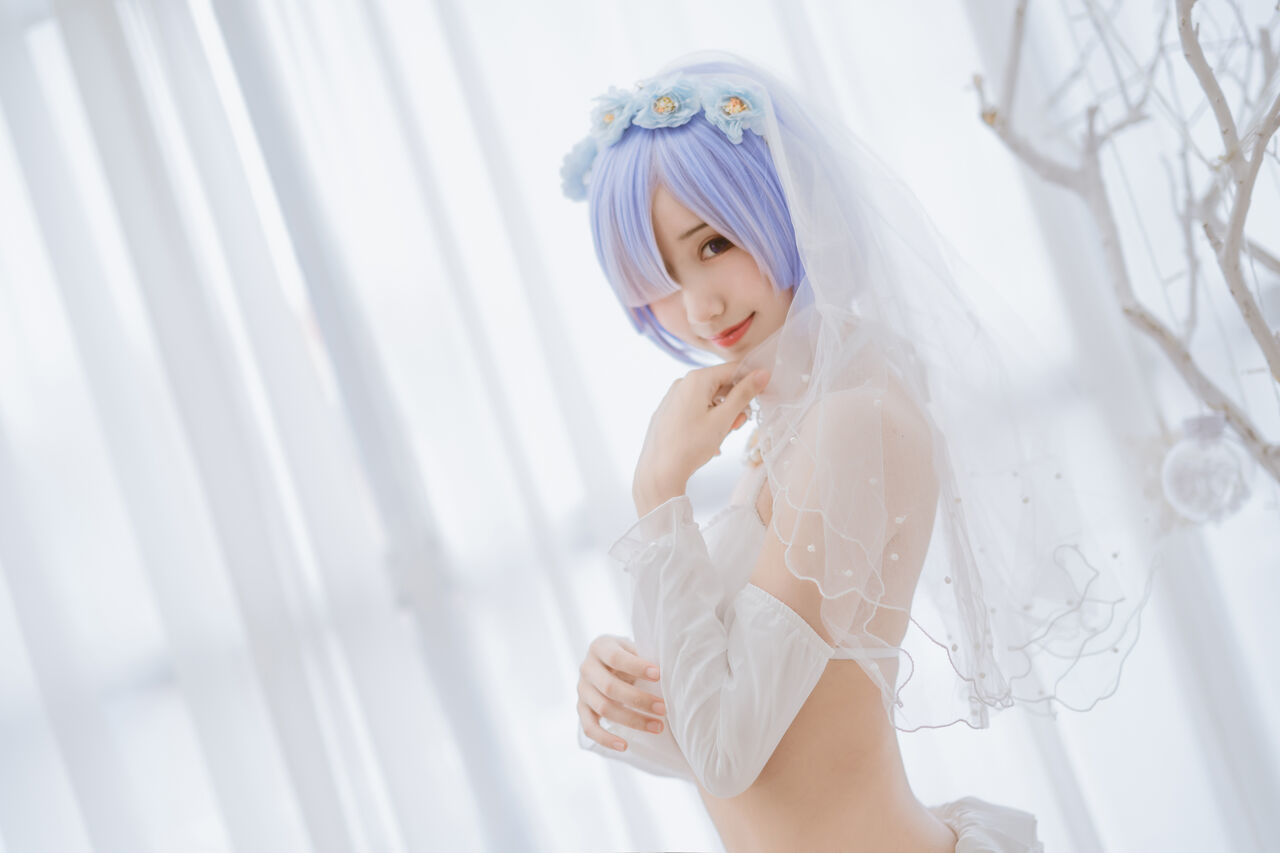 [木绵绵OwO] 蕾姆婚纱
