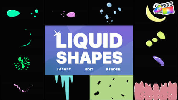 Liquid Shapes - VideoHive 37499789