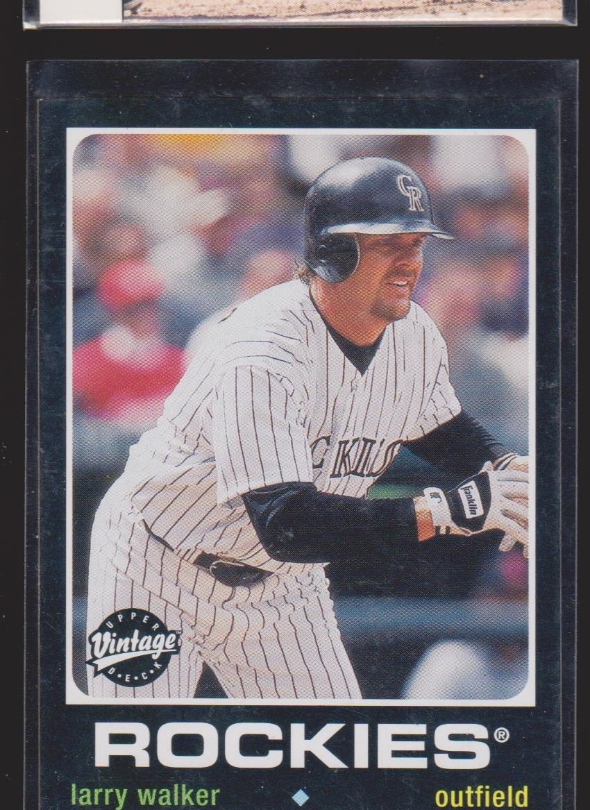 Larry Walker Cards Inserts Vintage Premium Collection LOOK - Picture 117 of 125