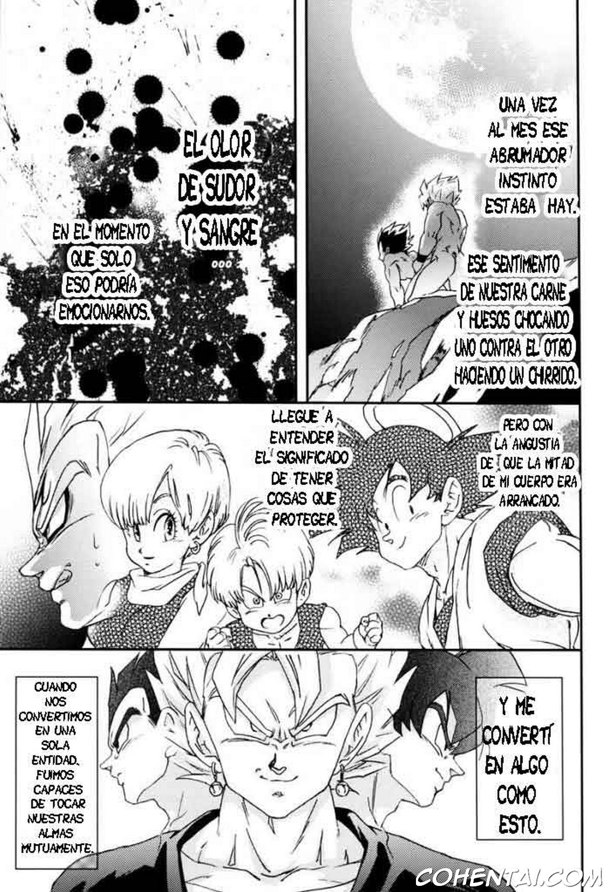 MONSTRUO (Dragon Ball Z) xxx comics manga porno doujin hentai español sexo 