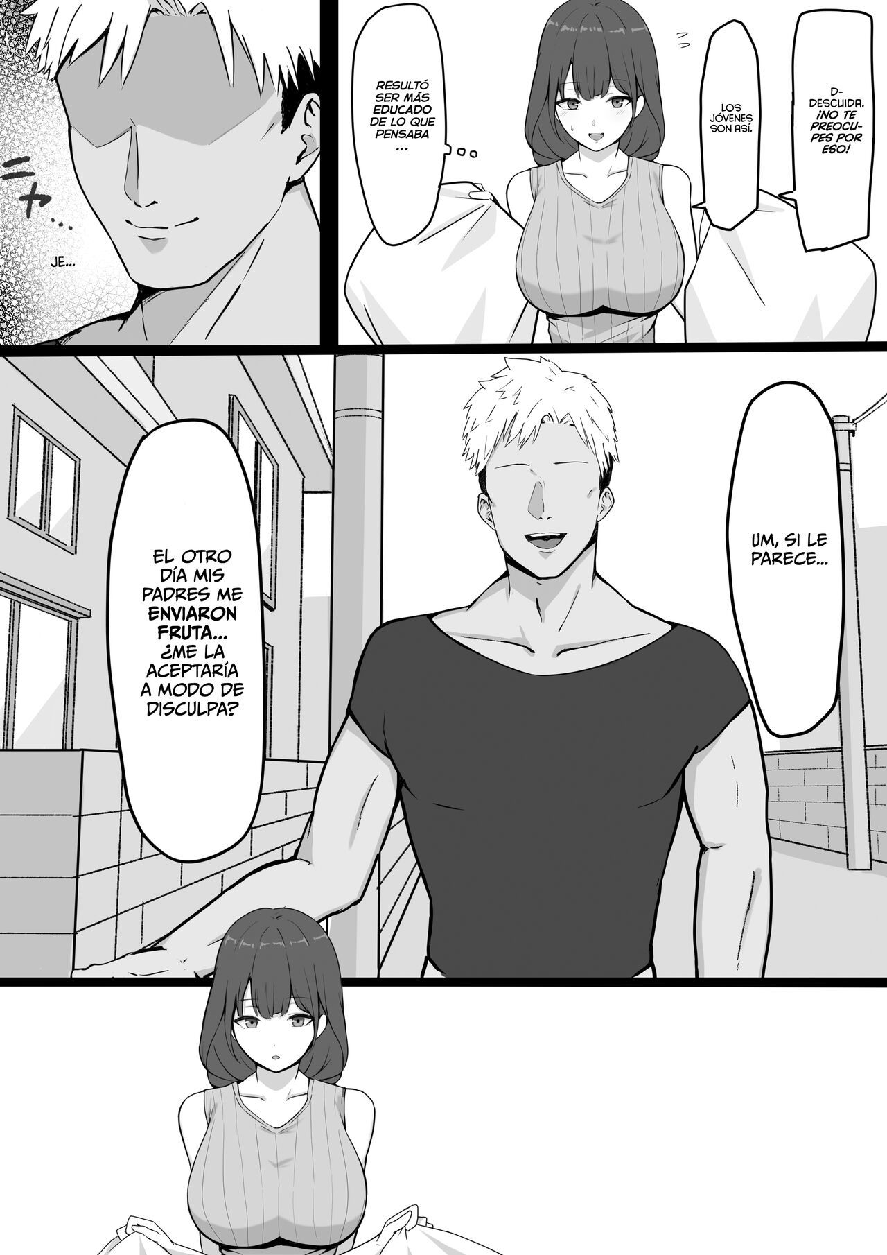 [Shirasudon] Seiso Hitozuma, Rinjin ni Netorareru ¦ Afanando a la Esposa Perfecta [Spanish] [EromegameTT y Gokiburi]