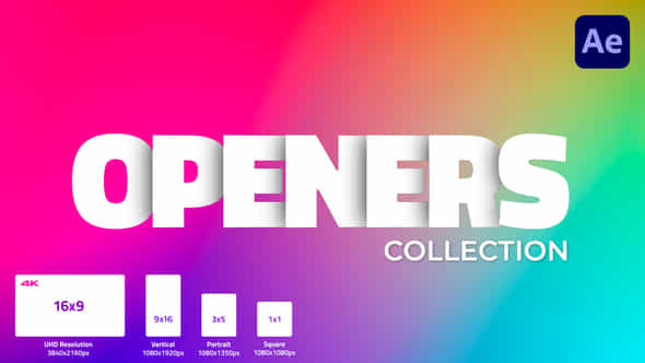 Openers Pack - VideoHive 45635764