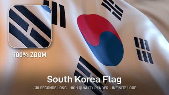 South Korea Flag - VideoHive 24533723