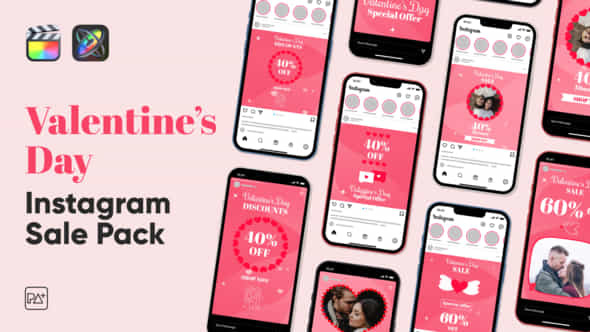 Valentines Day Instagram - VideoHive 43298016