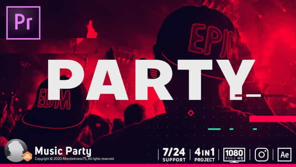 Music Party - VideoHive 33008006