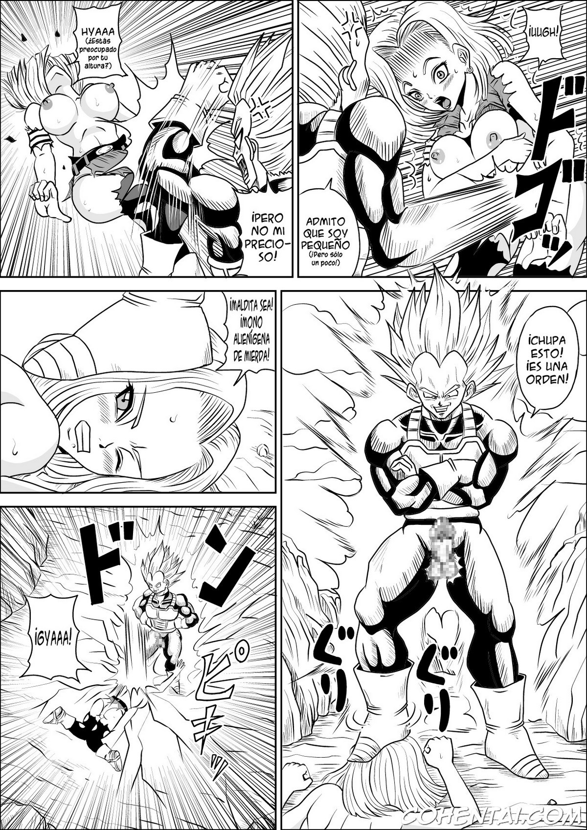 Full Bokko 18-gou! (Dragon Ball Z) xxx comics manga porno doujin hentai español sexo 