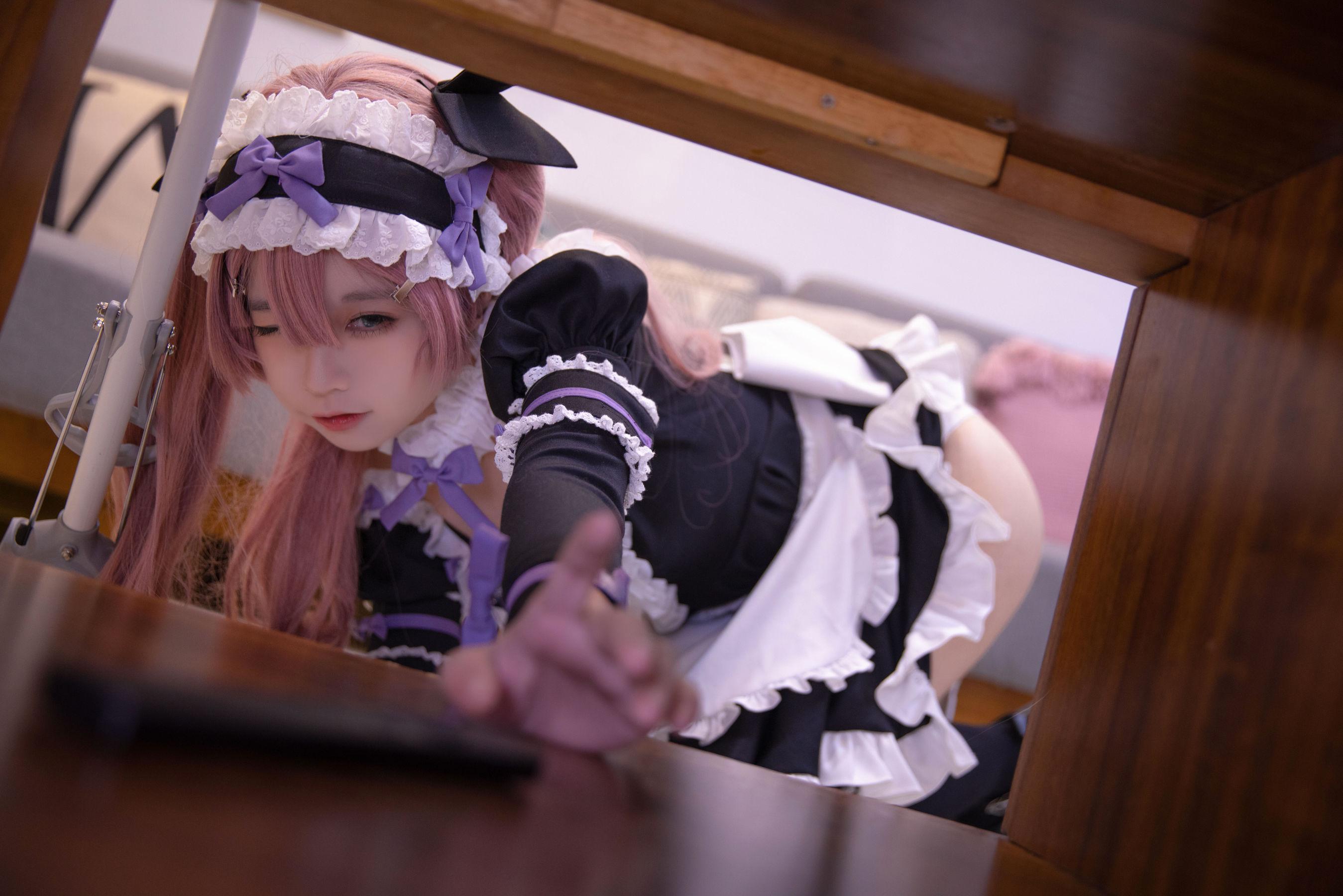 [网红COSER] 动漫博主G44不会受伤 – lade女仆(26)