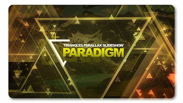 Paradigm Triangles Parallax Slideshow - VideoHive 19811475