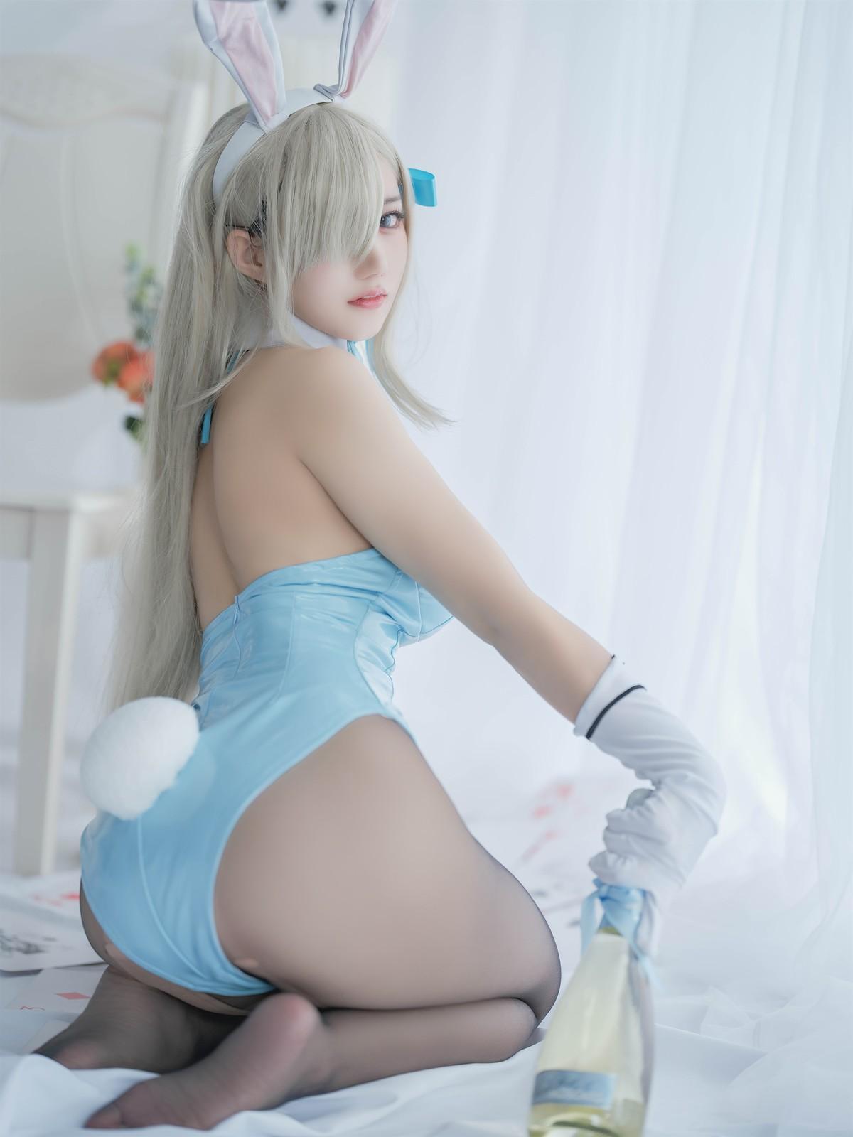 Cosplay 小仓千代w 明日奈 兔女郎(7)