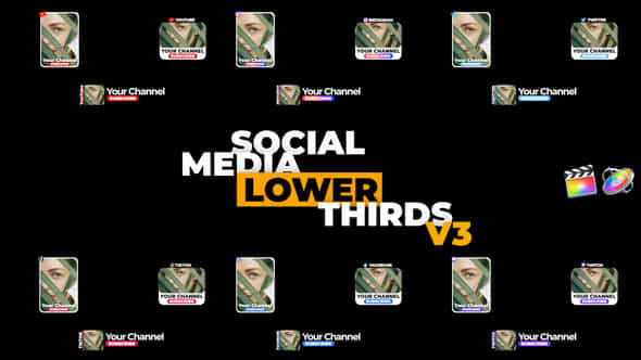 Social Media Lower - VideoHive 34255274