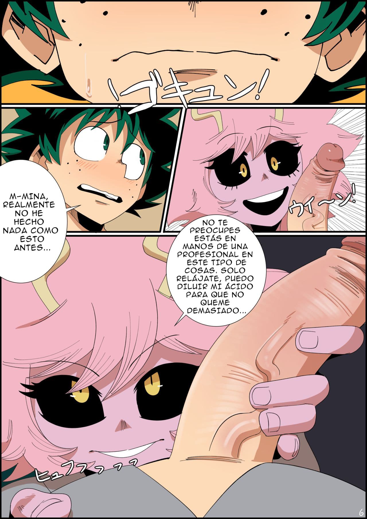 Mina x Izuku Cap 1 – Hentai Comic - 6