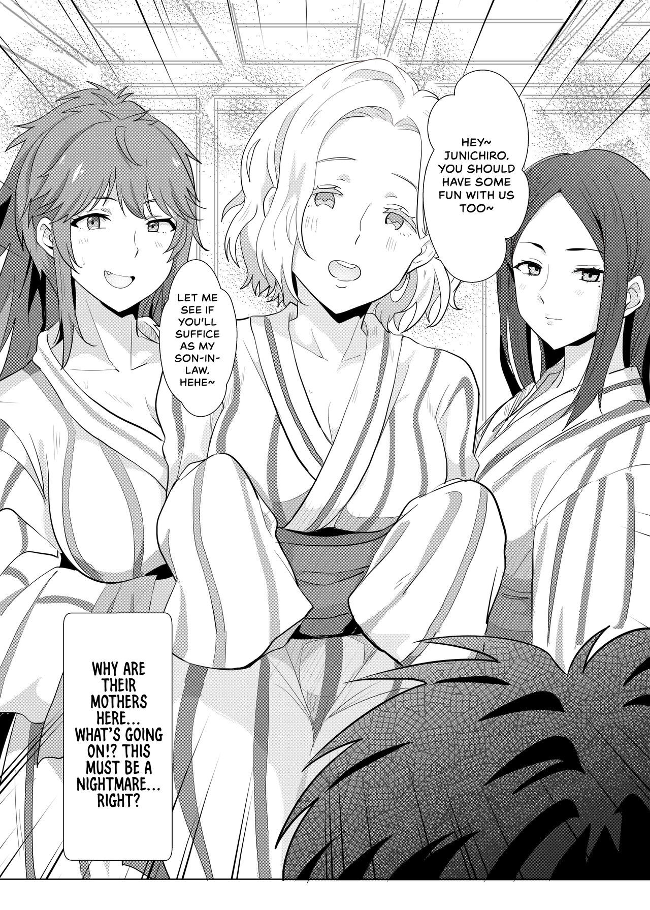 [Nikoushikou (Nekosaki Aoi)] 與小智的媽媽們溫泉旅行啦!  Going On A Hotspring Trip With Tomos Mom And Her Friends! (Tomo-chan wa Onnanoko!) [English] [Digital]