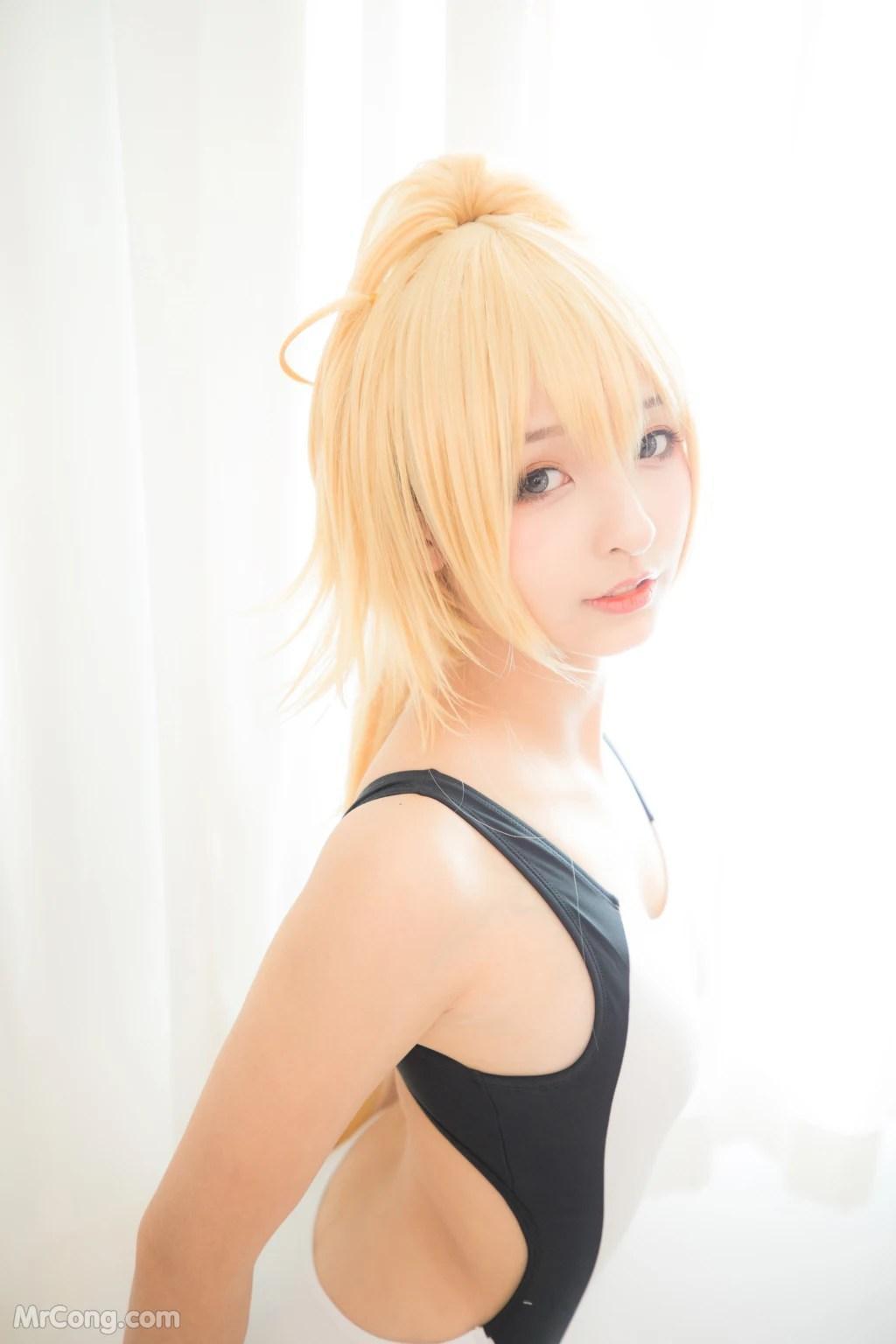 Coser@神楽坂真冬 Vol.036: 电子相册-白贞德《Swimingthedrea》(150 photos)(16)