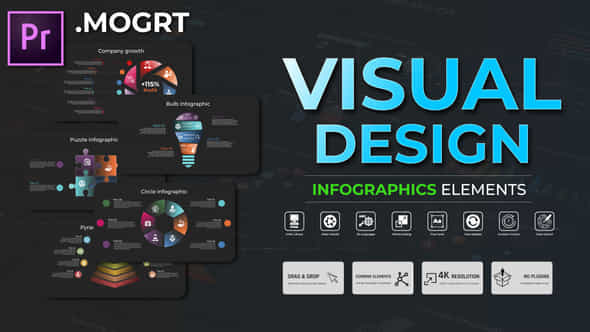 Infographic Visual Design Mogrt - VideoHive 51480779