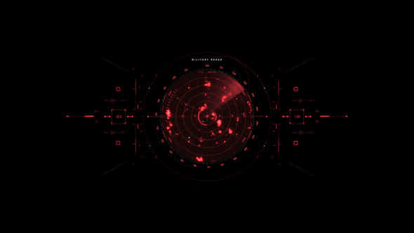 HUD Cyberpunk Radar - VideoHive 39516606