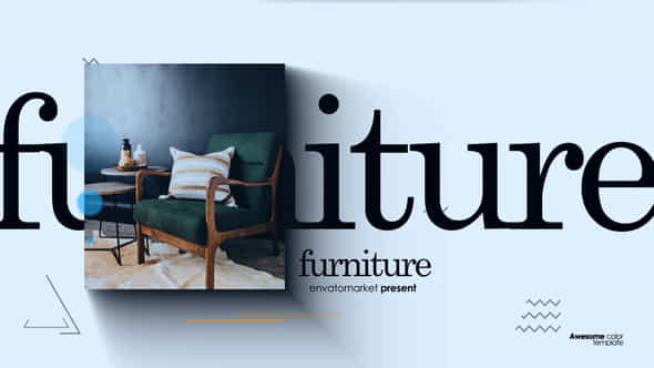 Furniture Promo Intro - VideoHive 38681871